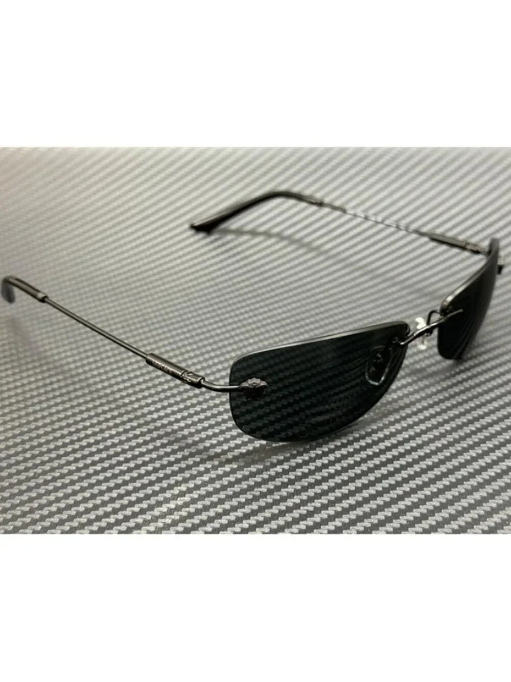 New Versace Men Matte Black Sunglasses 60-18-135